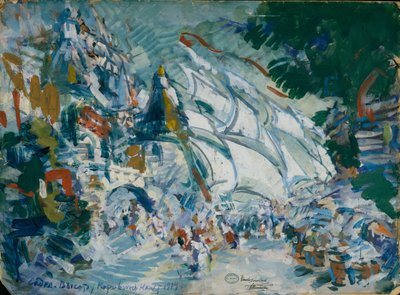Bühnenbild für die Oper Sadko von N. Rimski-Korsakow, 1906 von Konstantin Alekseevich Korovin