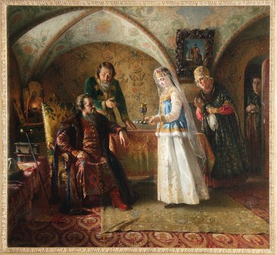 Das Alltagsleben eines russischen Bojaren im 17. Jahrhundert von Konstantin Egorovich Makovsky