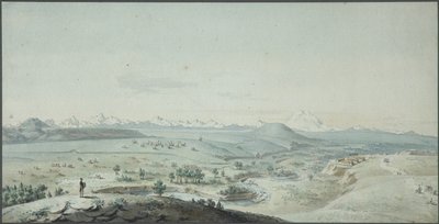 Ansicht der Konstantinogorsk-Festung vom Berg Mashuk, 1805 von Korneev