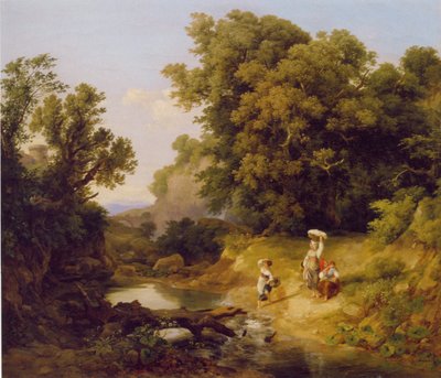 Ideale Landschaft von Károly Markó