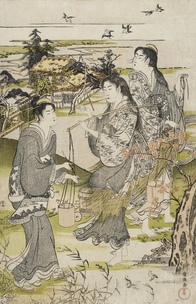 Der Juwelenfluss von Noda von Kubo Shunman