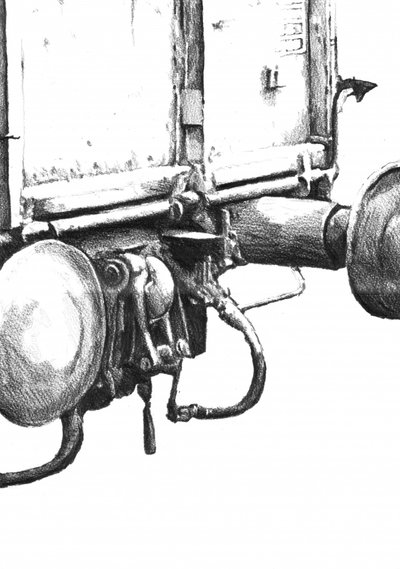 Vintage Zugmechanismus von Kulik