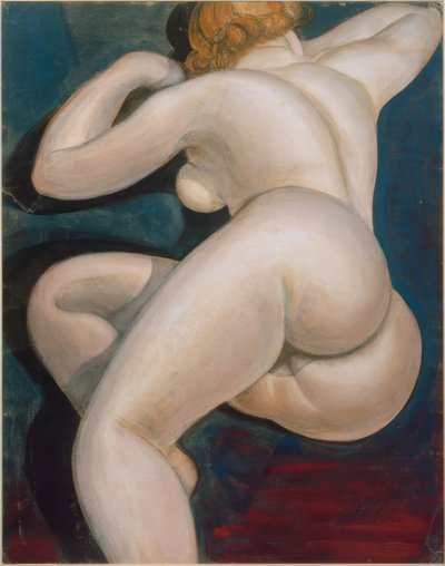 Liegender weiblicher Rückenakt von Kurt Günther