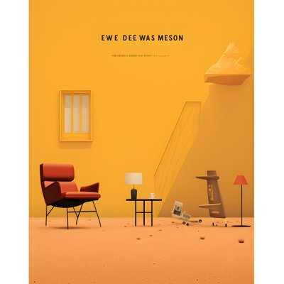 Minimalistisches Abenteuerplakat 4 von Kurt Heppke