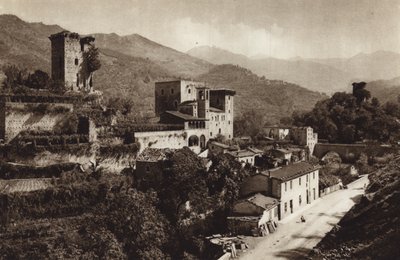 Italien: Castello Verrucola, Fivizzano von Kurt Hielscher
