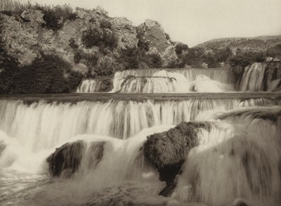 Jugoslawien: Krka-Wasserfälle von Kurt Hielscher
