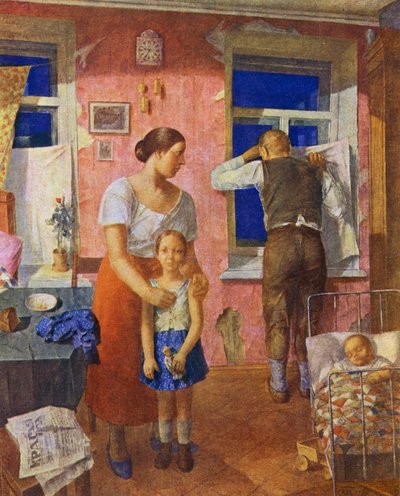 1919, Alarm von Kuzma Sergeevich Petrov-Vodkin