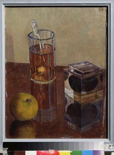 Stillleben mit einem Tintenfass von Kuzma Sergeevich Petrov Vodkin