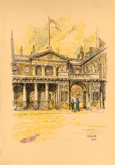 Das Admiralitätshaus, Whitehall, London, 1924 von L. A. Hayes
