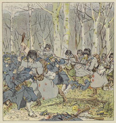 Kühner Angriff von Leutnant Demidovitch von L. Malespine