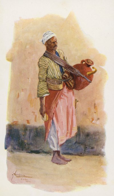 Menschen von Ägypten: Sirupverkäufer, Argesusi von Lance Thackeray