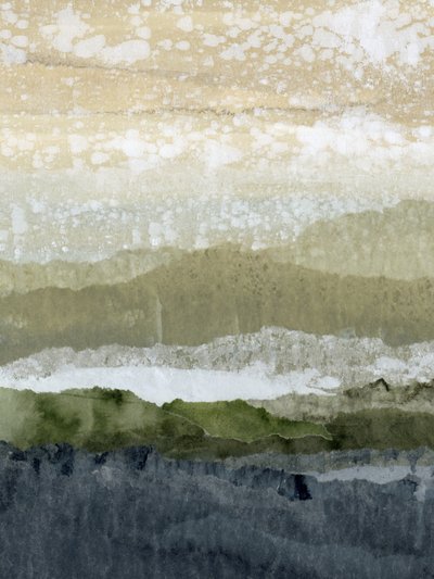 Abstrakte Bergschichten von Lara Eckerman