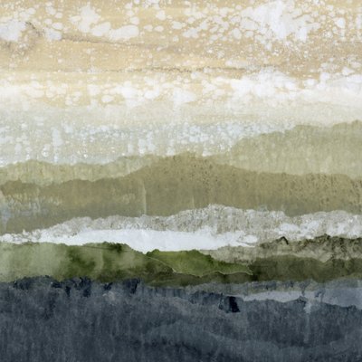 Geschichtete Berglandschaft von Lara Eckerman