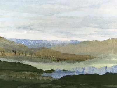 Serene Bergschichten von Lara Eckerman