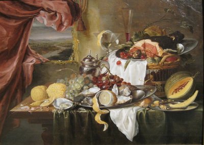 Stillleben mit imaginärer Aussicht von Laurens Craen