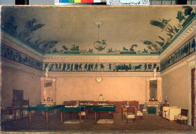 Das Arbeitszimmer von Kaiser Alexander I. von Lavr Kuzmich Plakhov