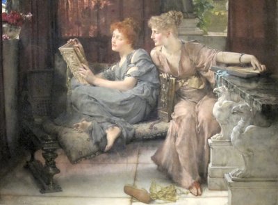 Vergleich von Lawrence Alma Tadema