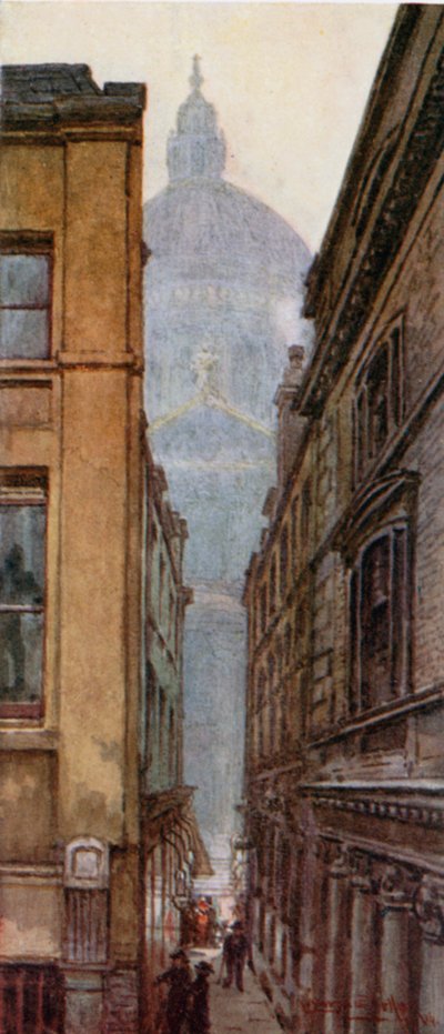 Die Kuppel (Nordtransept) von Paternoster Row von Lawrence Deller