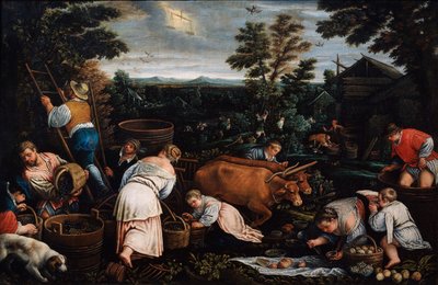 September aus der Serie Die Jahreszeiten von Leandro Bassano