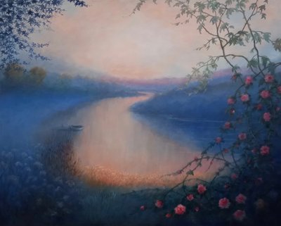 Brombeerrosen, 2025 von Lee Campbell