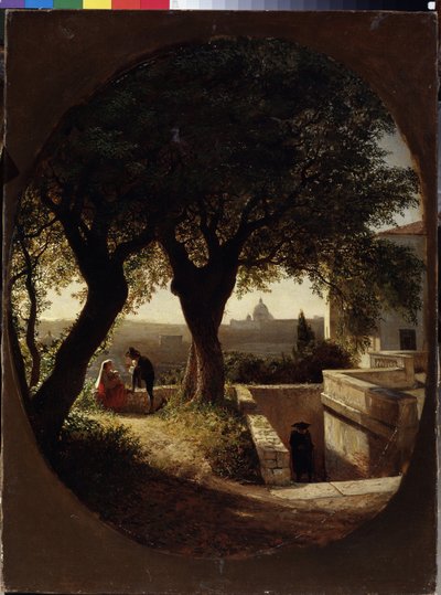 In der Nähe von Rom von Lef Feliksovich Lagorio