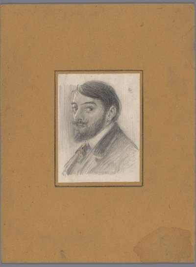 Selbstporträt von Leo Gestel von Leo Gestel