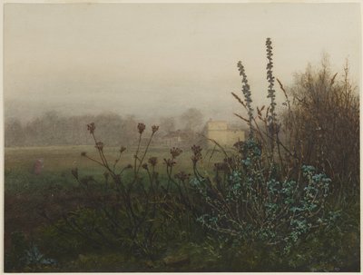 Ländliche Landschaft von Léon Bonvin