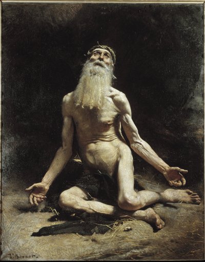 Hiob von Leon Joseph Florentin Bonnat