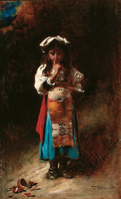 Der zerbrochene Krug von Leon Joseph Florentin Bonnat