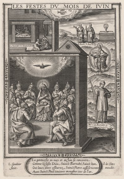 Die Feste des Monats Juni von Leonard Gaultier