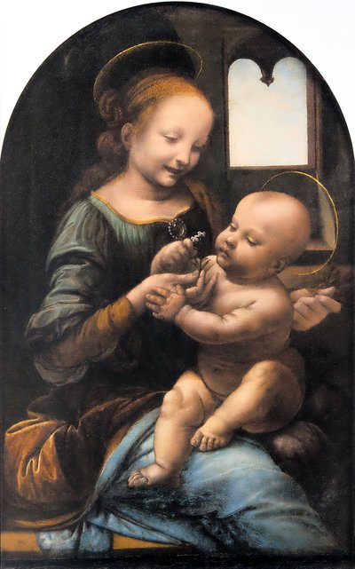 Benois Madonna von Leonardo da Vinci