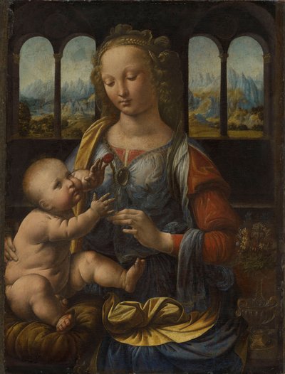 Madonna mit der Nelke von Leonardo da Vinci
