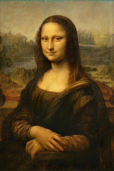 La Gioconda, Mona Lisa von Leonardo da Vinci