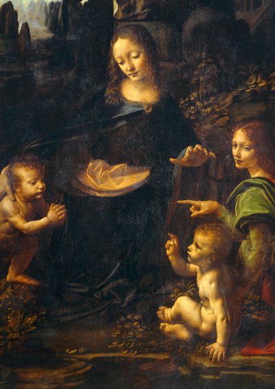 Die Madonna in der Felsengrotte von Leonardo da Vinci