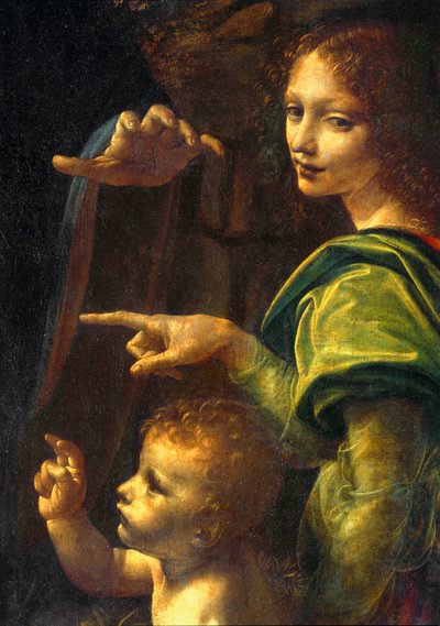 Die Madonna in den Felsen von Leonardo da Vinci