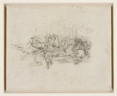 Eine Kavalkade von Leonardo da Vinci
