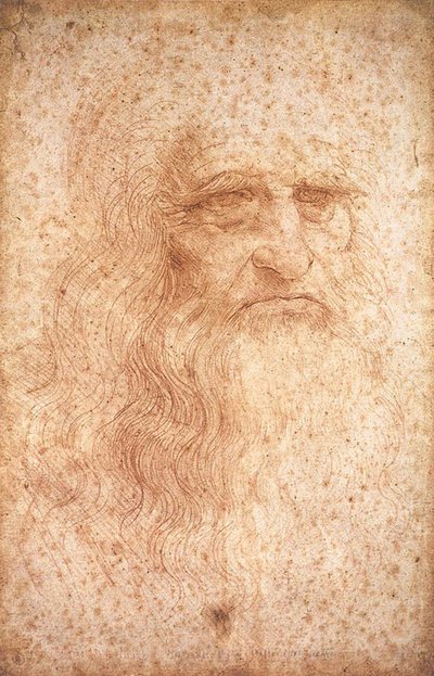 Vermutetes Selbstporträt von Leonardo da Vinci