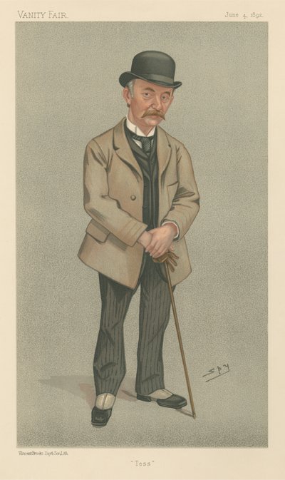 Tess, Thomas Hardy (Vanity Fair Serie) von Leslie Matthew Spy Ward