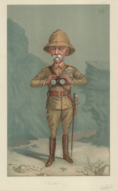 Feldmarschall Lord Roberts, Bobs, 21. Juni 1900, Vanity Fair Karikatur von Leslie Matthew Ward