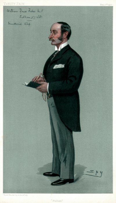Fulham, William Hayes Fisher, britischer Politiker, 1900 von Leslie Matthew Ward