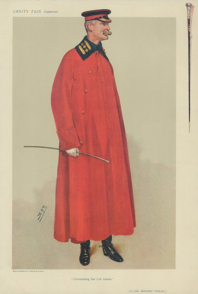 Oberstleutnant John Anstruther-Thomson von Leslie Matthew Ward