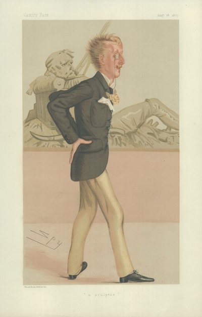 Herr George Granville Leveson-Gower von Leslie Matthew Ward