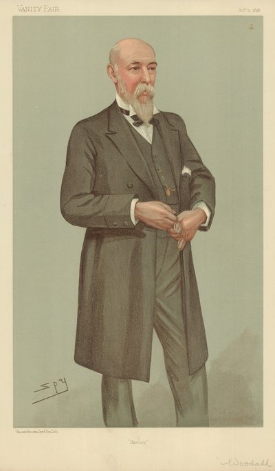 Mr William Woodall, Hanley, 15. Oktober 1896, Vanity Fair Karikatur von Leslie Matthew Ward