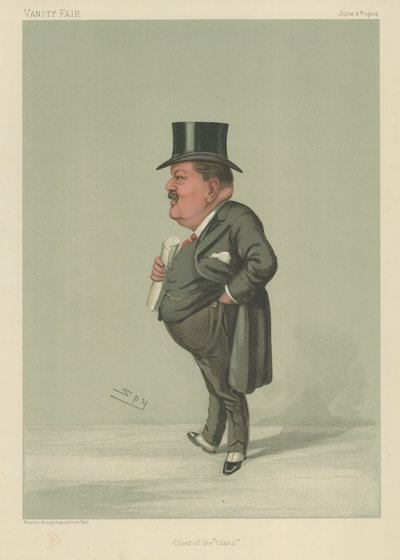 Sir Charles Cayzer von Leslie Matthew Ward