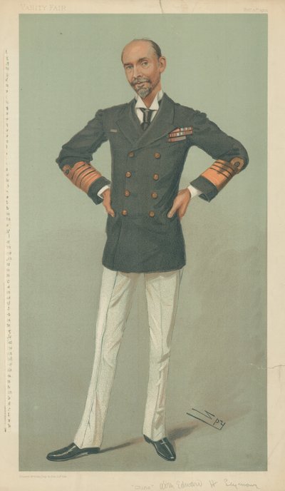 Sir Edward Hobart Seymour, China, 31. Oktober 1901, Vanity Fair Karikatur von Leslie Matthew Ward