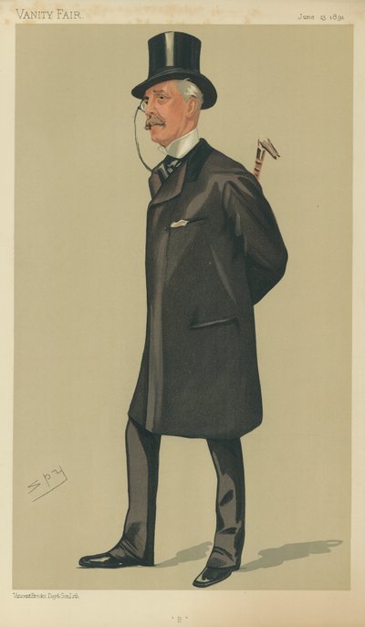 Squire Bancroft von Leslie Matthew Ward