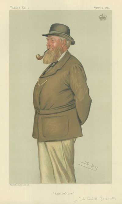 Der Earl of Leicester von Leslie Matthew Ward