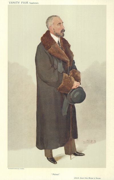 Der Großherzog Michael Michaelovitch von Russland von Leslie Matthew Ward