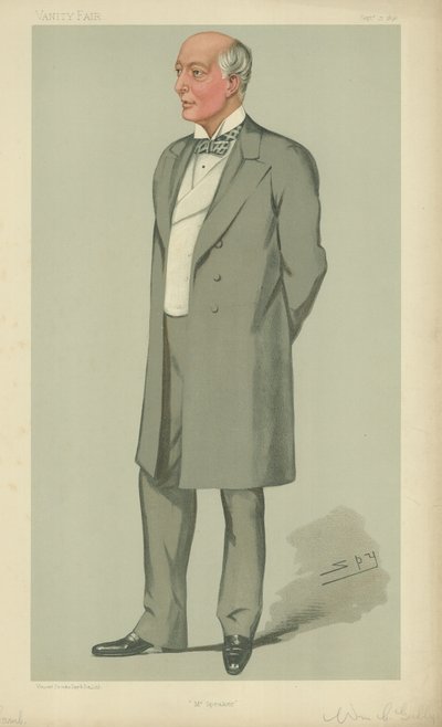 Der Sprecher William Gully von Leslie Matthew Ward