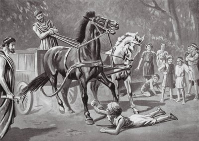 Alkibiades trotzt dem Fuhrmann von Leslie Mosley